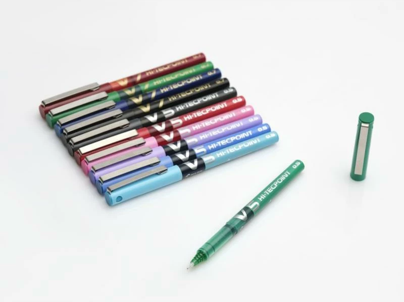 Stilolaps roller, Pilot, V7 Hi-Tecpoint BX-V7-B, majë e imët, e zezë