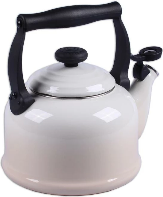 Çajnik tradicional, Le Creuset, 40102027160000, 2.1L, Meringue beige