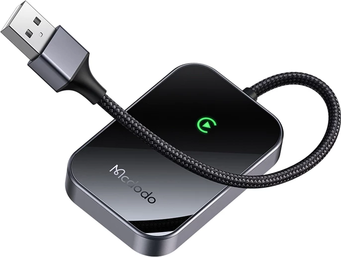 Adapter wireless CarPlay Mcdodo CA-7210 me kabllo USB, i zi