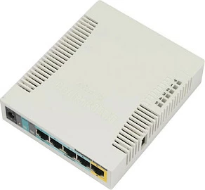 Router MikroTik RB951Ui-2HnD, 128 MB, 5 porte Ethernet, i bardhë