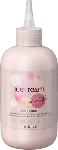 Vaj Elixir Inebrya Ice Cream Keratin , 200 ml