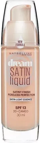 Pudër e lëngshme Maybelline Dream Satin Perfection no. 20 Cameo, 30 ml