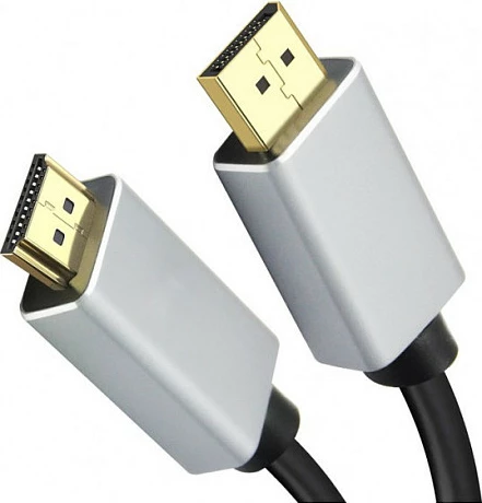 Kabllo Helos DisplayPort në HDMI, 2 m, 4K, e zezë