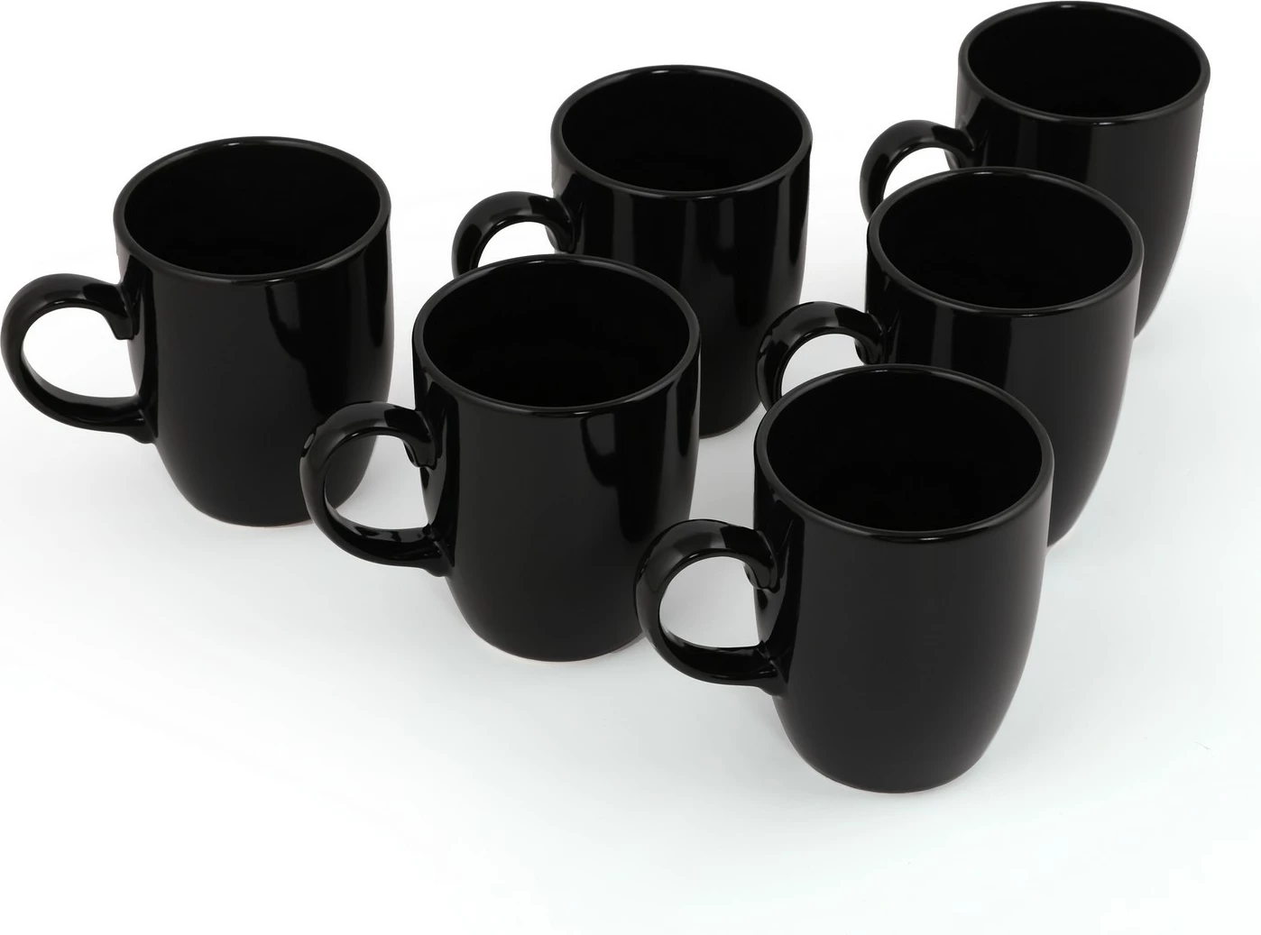 Set gotash qeramike të zeza, 6 copë, Hermia Concept, ST101206F650A0000000AET900