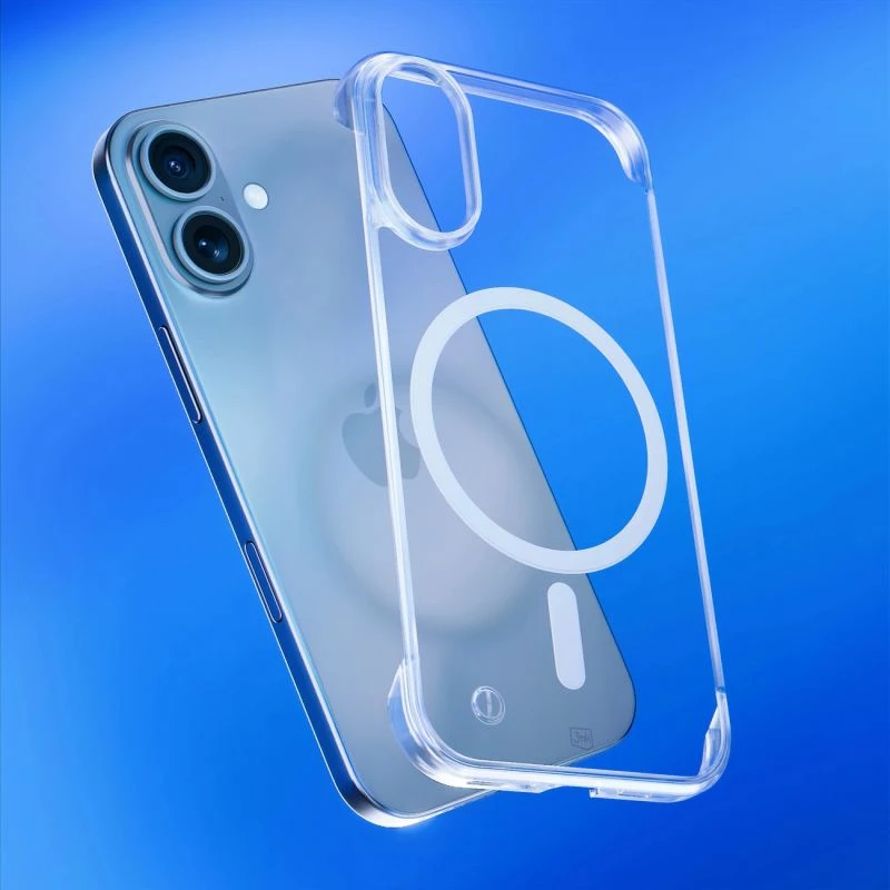 Mbrojtëse telefoni 3mk Just20g MagCase për iPhone 16, transparente