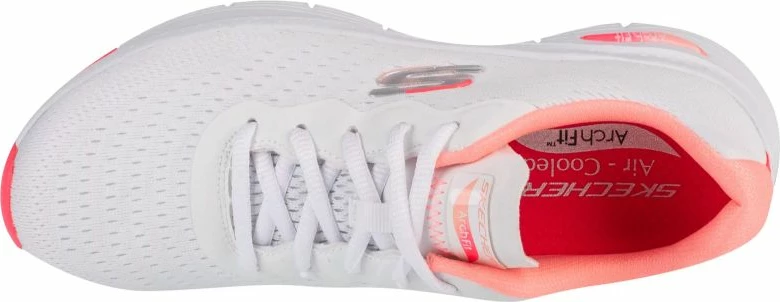 Atlete Skechers për femra, të bardha