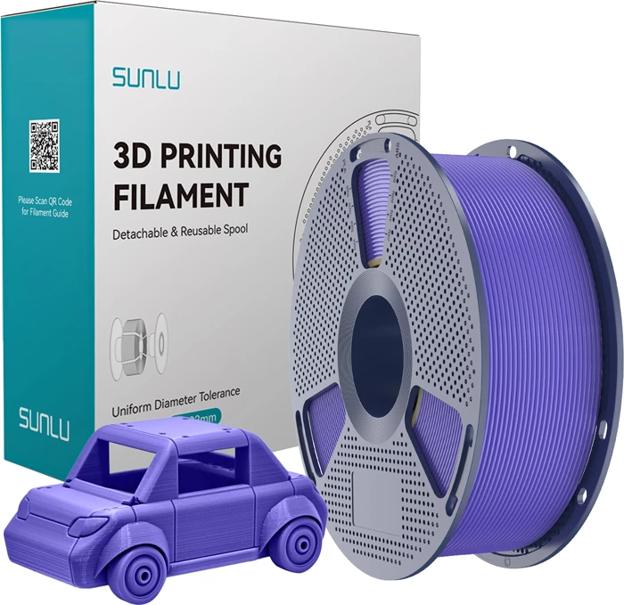 Filament PETG Sunlu PETG LP, Lavender Purple