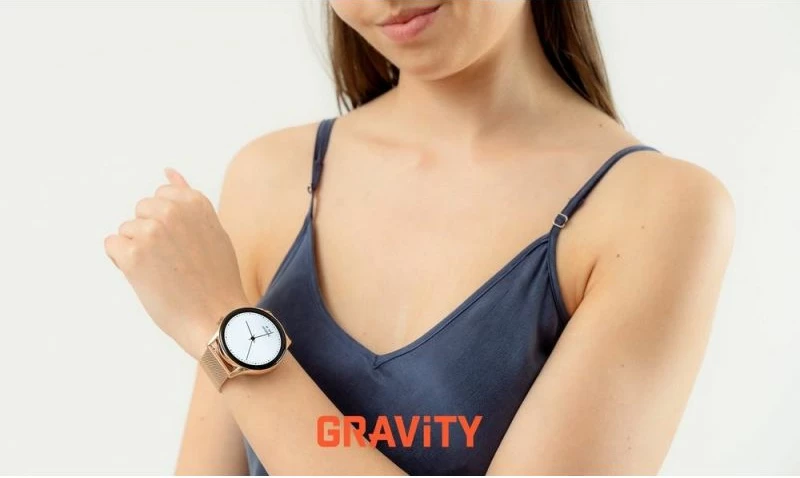 Smartwatch Gravity GT11-7, rrip rozë gold + byzylyk
