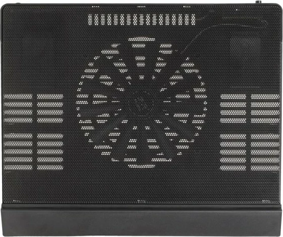 Stend ftohës për laptop RIVACASE 5556, deri 17.3\", 1 ventilator, 2x USB, i zi