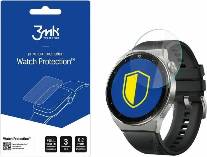 Mbrojtës ekrani për Huawei Watch GT 3 Pro 46 mm 3mk Protection FlexibleGlass