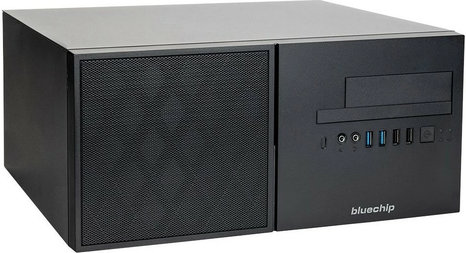 Kasë bluechip BUSINESSline T3300, i3-14100, 16GB RAM, 500GB SSD, DVD±RW, e zezë