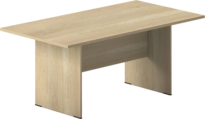 Tavolinë konferencash Amazon, ngjyrë lisi, 200x100x75cm