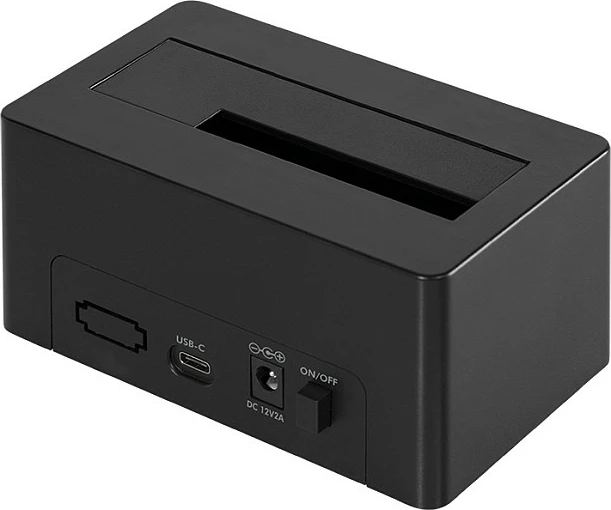Stacion dokimi LogiLink Quickport USB 3.1 për HDD/SSD SATA 2.5"/3.5", i zi