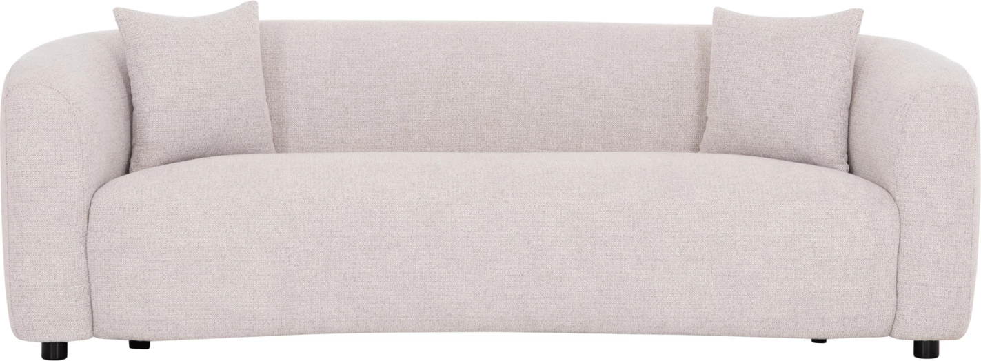 Divan treshe NORD, material bezhë e çelët, FH3321.02, 230x96x75cm
