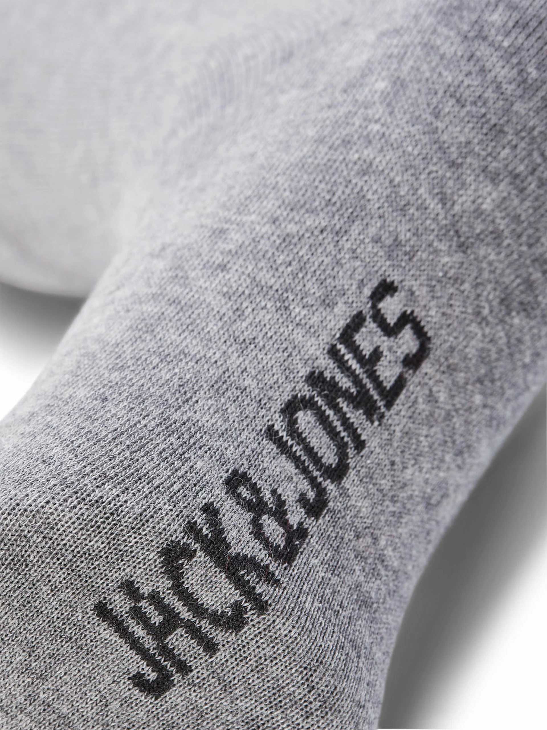 Çorape të gjata për meshkuj Jack Jones JENS 12113085, të hirtë të errëta