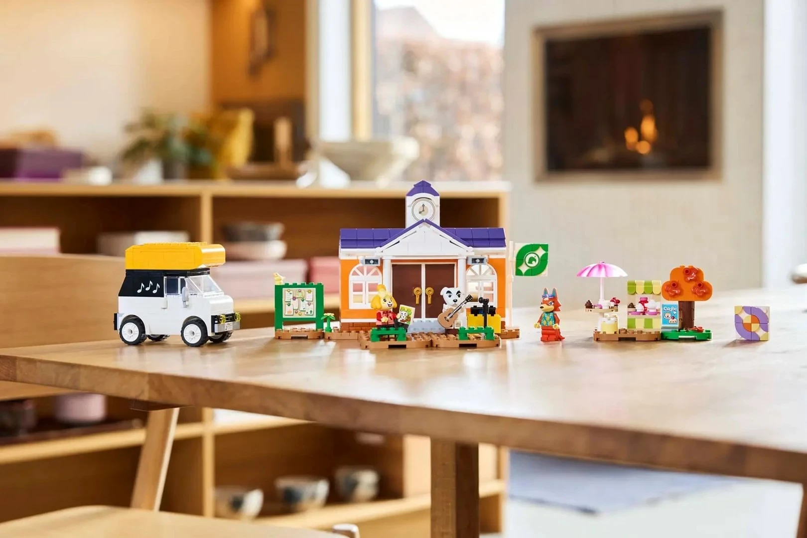 Set LEGO Animal Crossing 77052, K.K.'s Concert at the Plaza