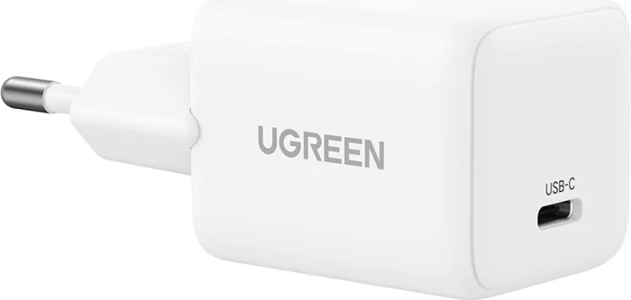Karikues muri UGREEN 65009 PD 3.0 GaN 30W USB-C, i bardhë