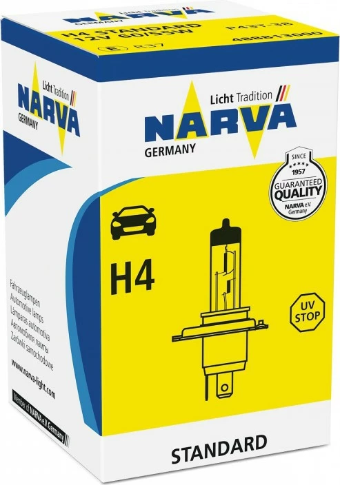 Drita Narva 12V H4 60/55W Kuti