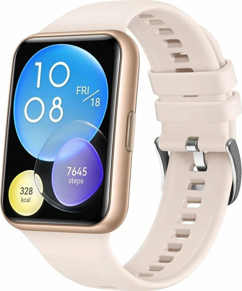 Rrip silikoni Fixed për Huawei Watch Fit 2 19 mm, 209 mm, rozë