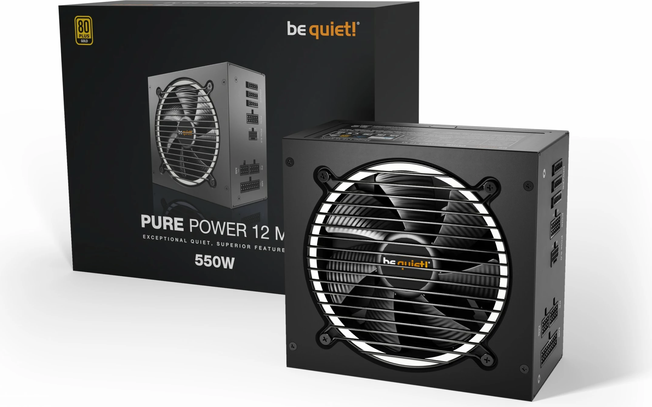 Furnizues energjie Be Quiet! Pure Power 12 M, 550W, 80 PLUS Gold