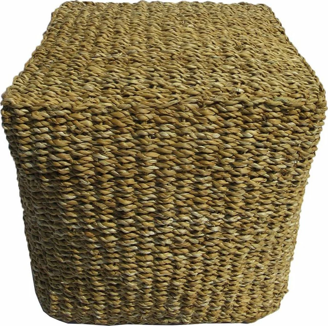 Tabure NEREA, natyrale, 40x40x40cm