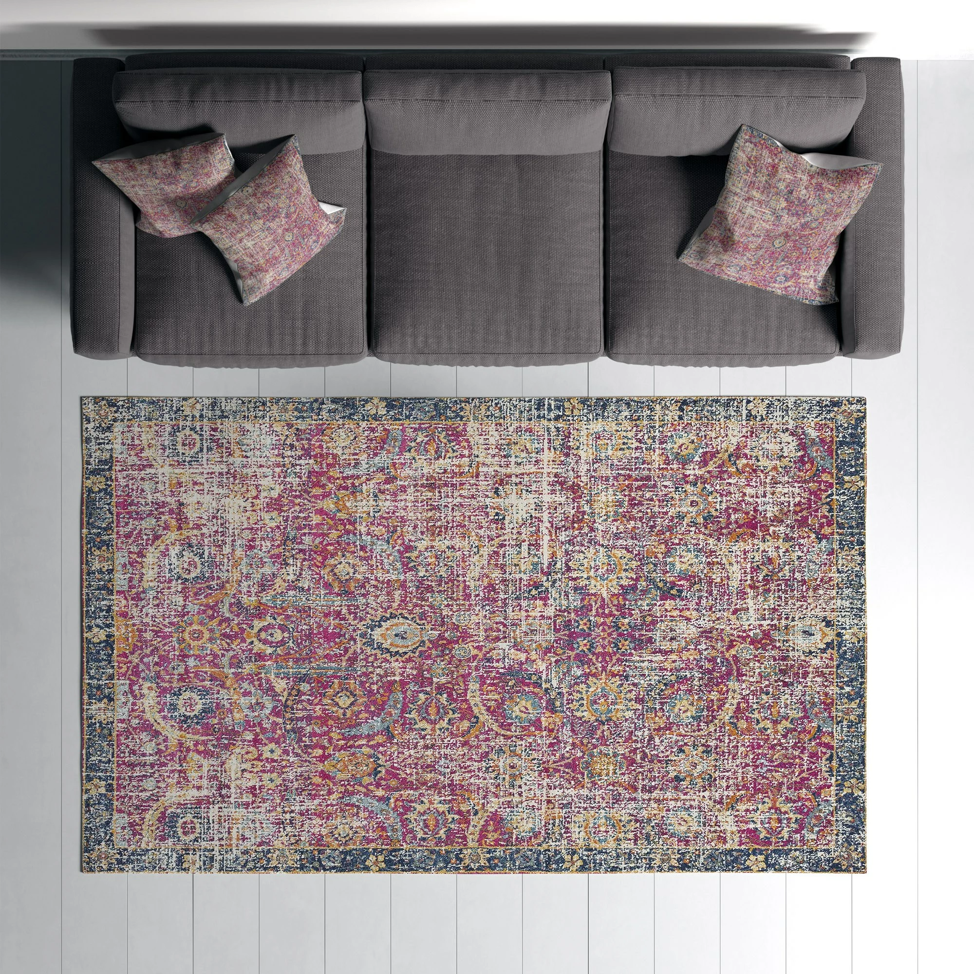 Qilim Conceptum Hypnose, shumëngjyrësh, 80x200cm, Woopamuk235
