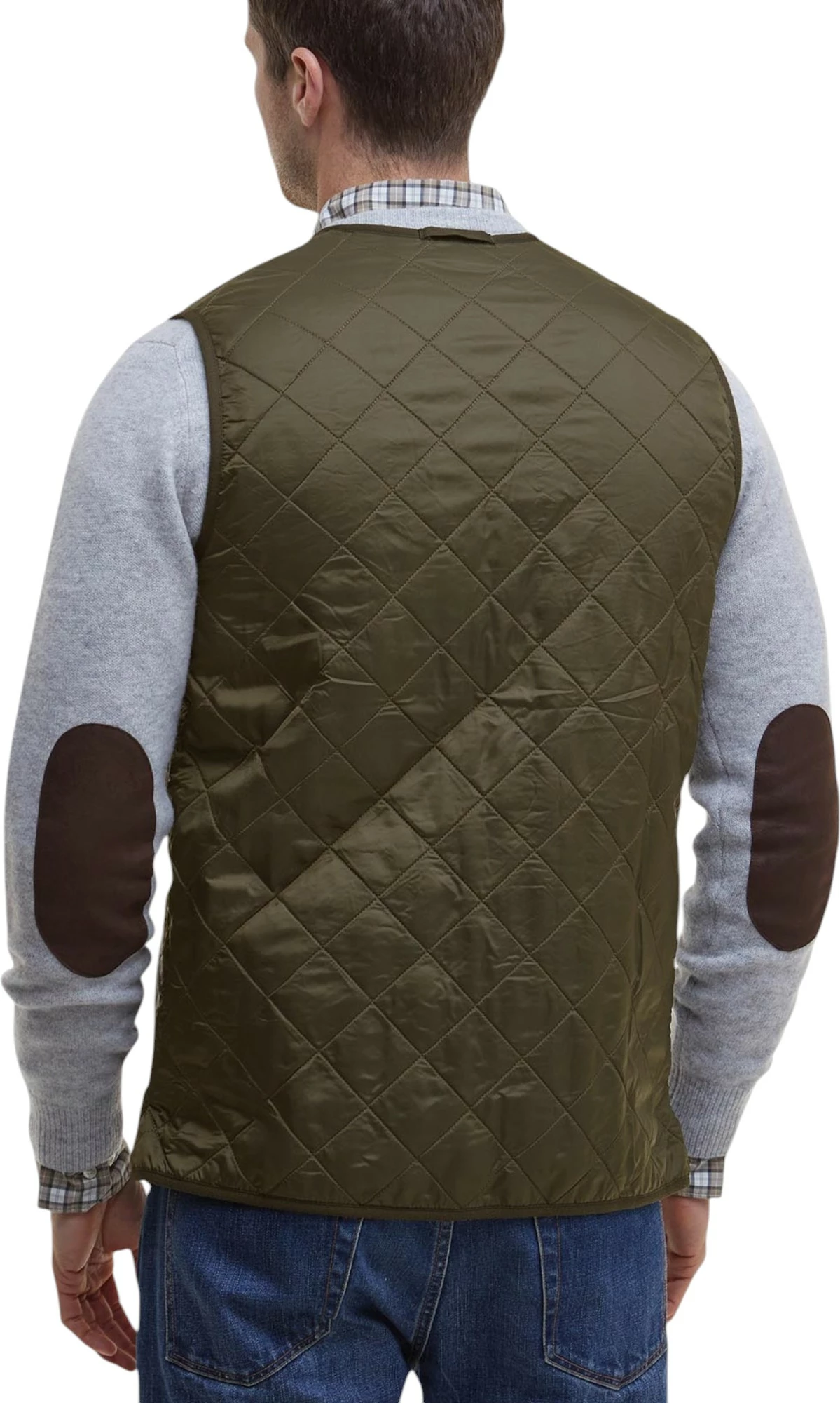Jelek për meshkuj Barbour Polarquilt Waistcoat Zip Liner MLI0002, i gjelbër ulliri [Madhësia: L]