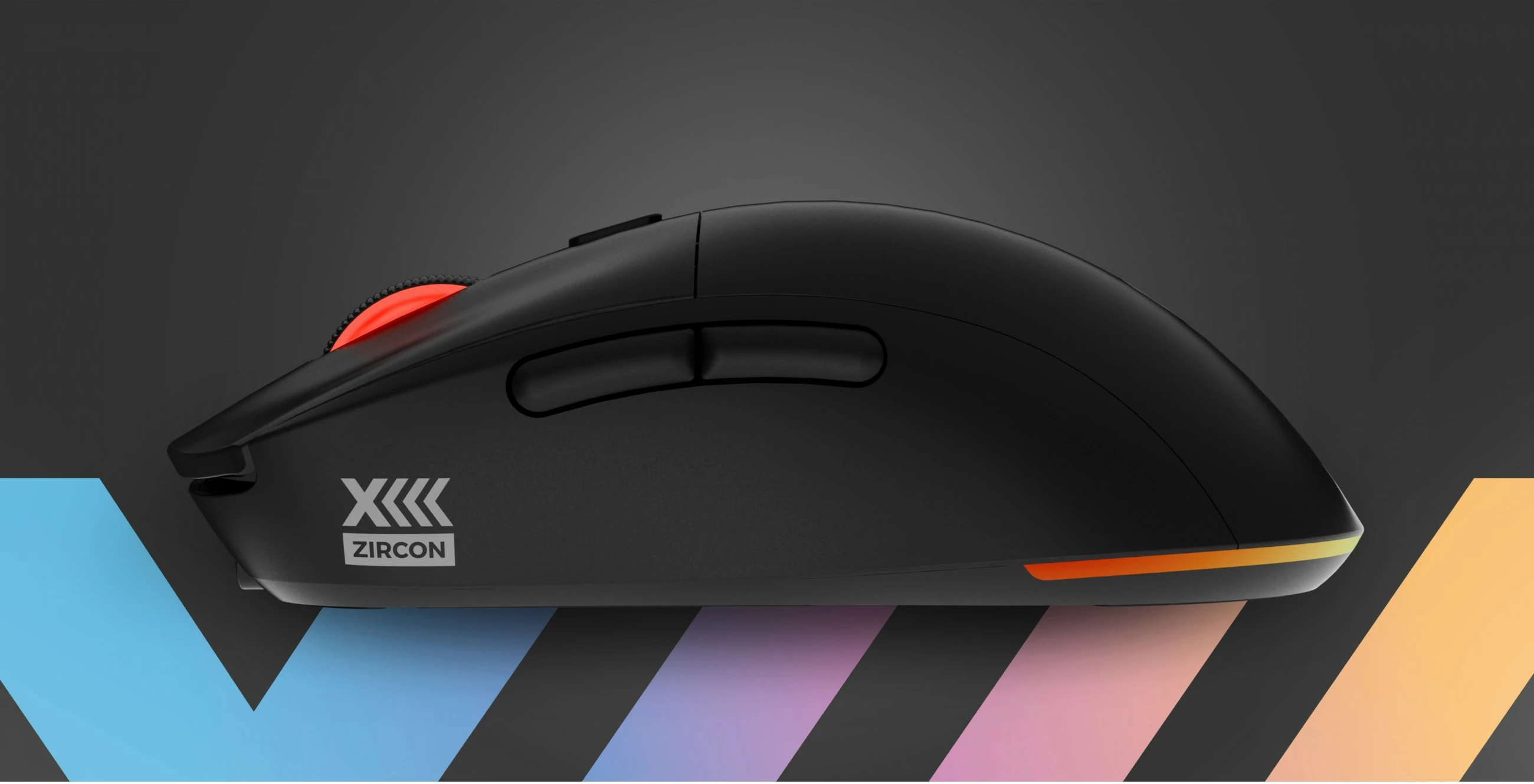 Maus Genesis Zircon XIII, wireless + USB Type-C, 26000 DPI, i zi