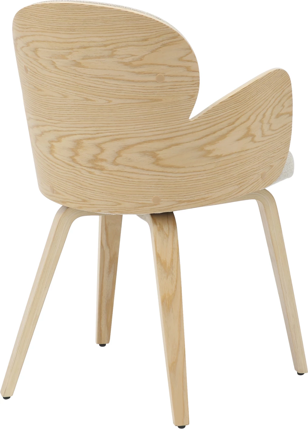 Karrige për ngrënie DARNELL FH9974.01, dru i përpunuar, ngjyrë lisi-ecru, 56x56x83H cm