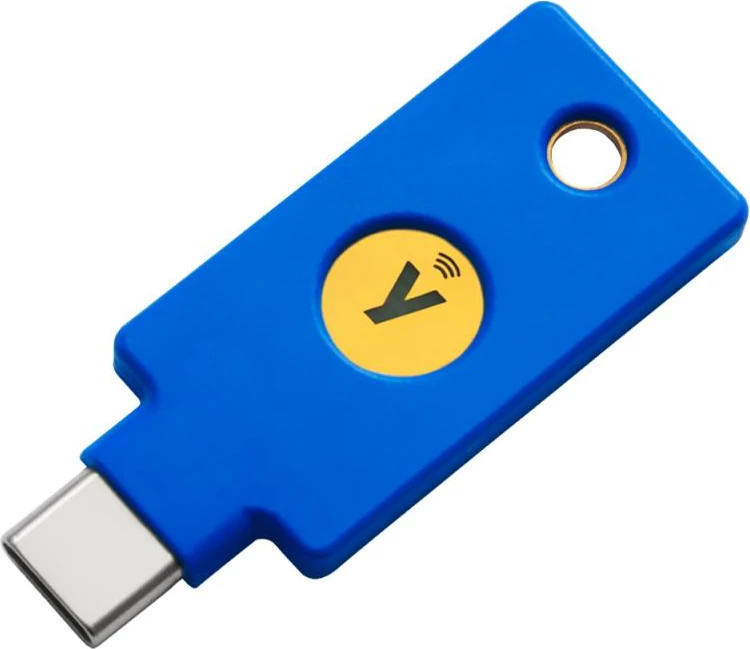 Çelës sigurie USB, Yubico, Security Key NFC 5060408465301, USB-C, NFC, e zezë