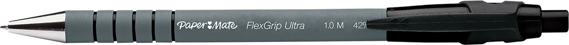 Stilolaps PaperMate FlexGrip Ultra, 1.0mm, 12 copë, e zezë