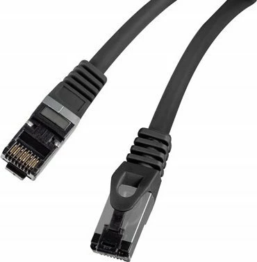 Patchcord Lanberg Cat.8.1 S/FTP 0.25 m LSZH CU, i zi