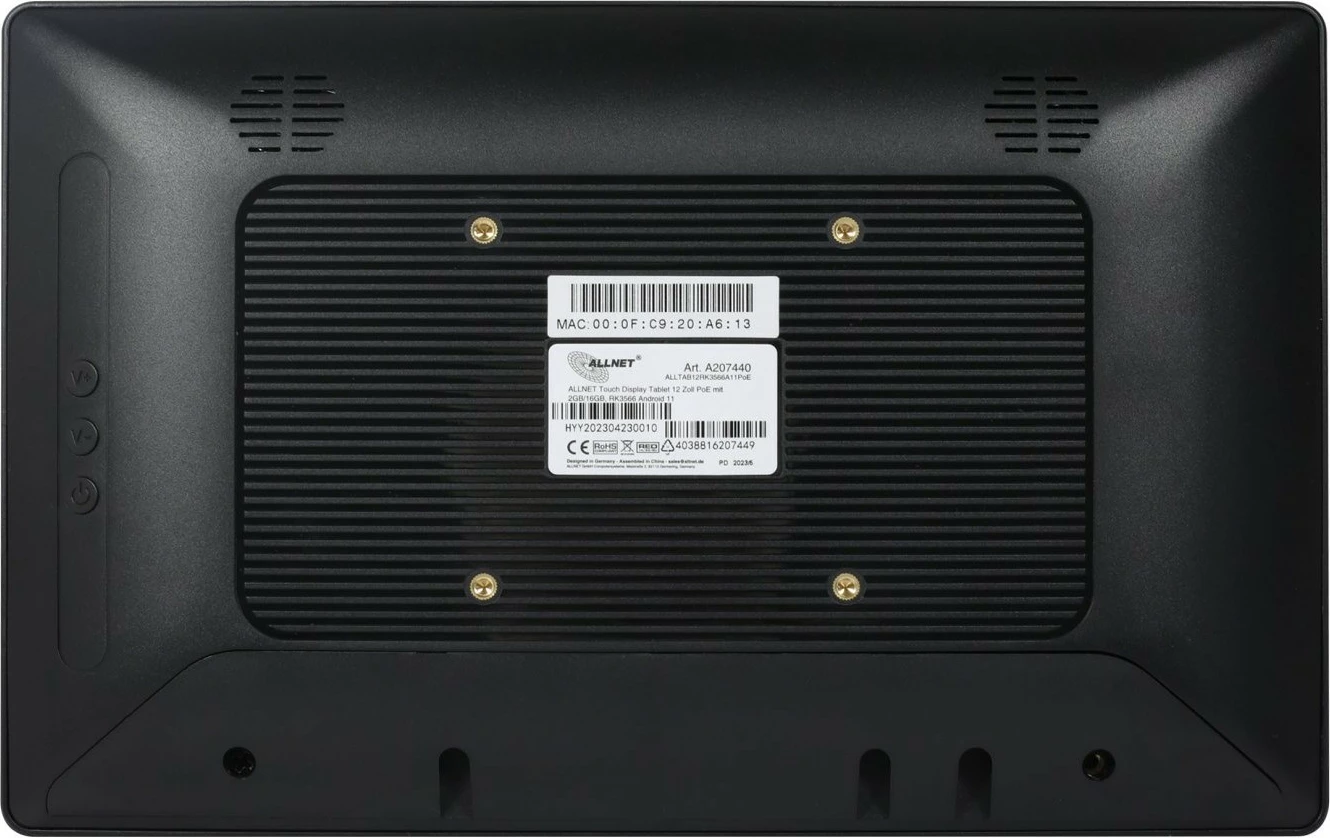 Tablet ALLNET PrimeOne-120, 12 Zoll, 8GB/64GB, Android 13