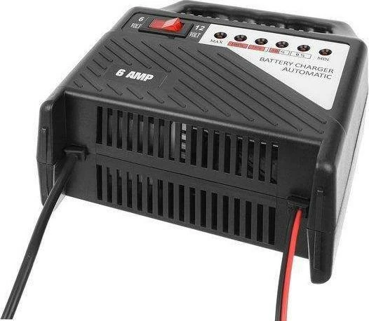 Karikues baterie Iso Trade 6/12V 6A, i zi