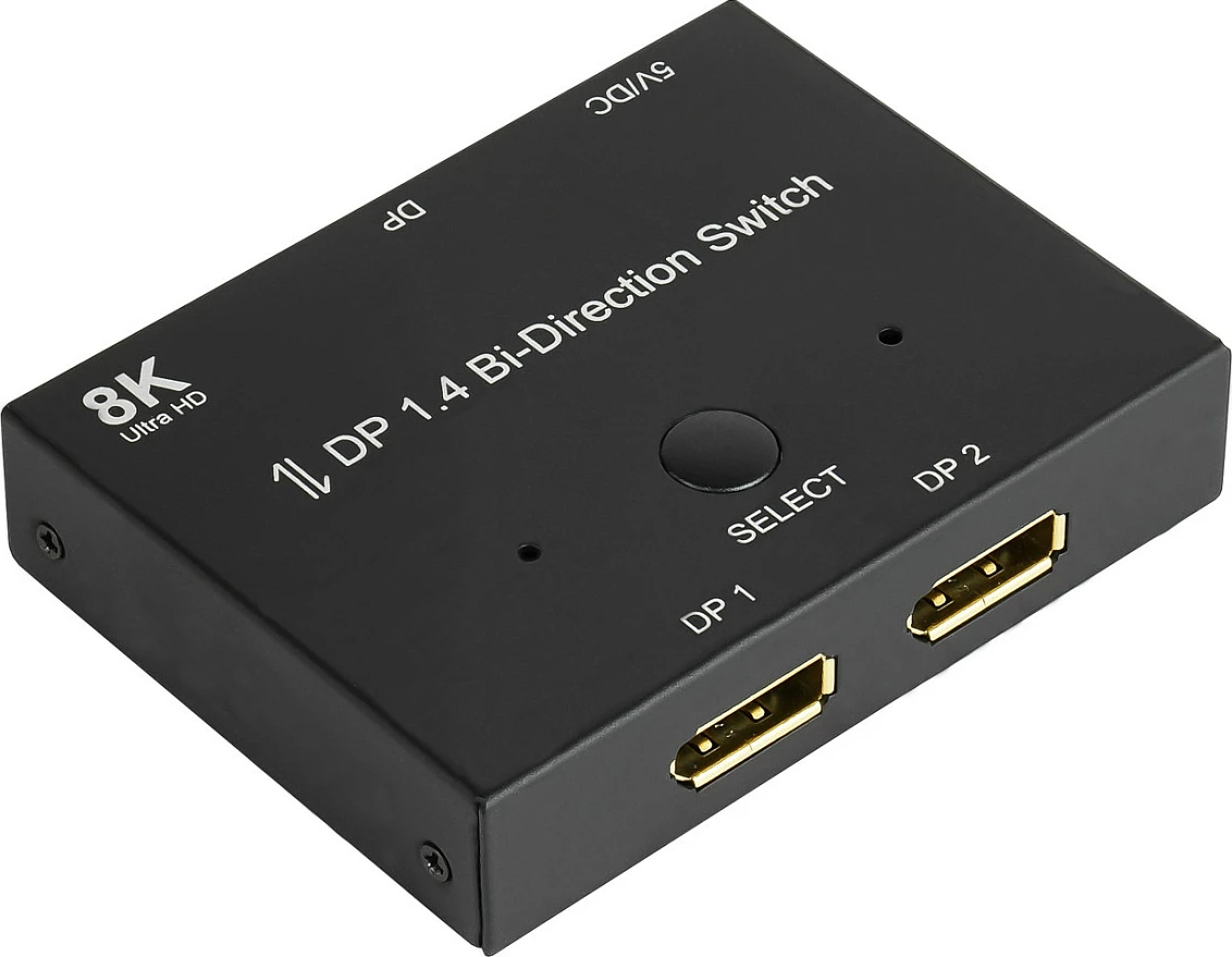 Switch DisplayPort GoodConnections DP 1.4 Bi-Directional, 8K, 3x DP, Metal, i zi