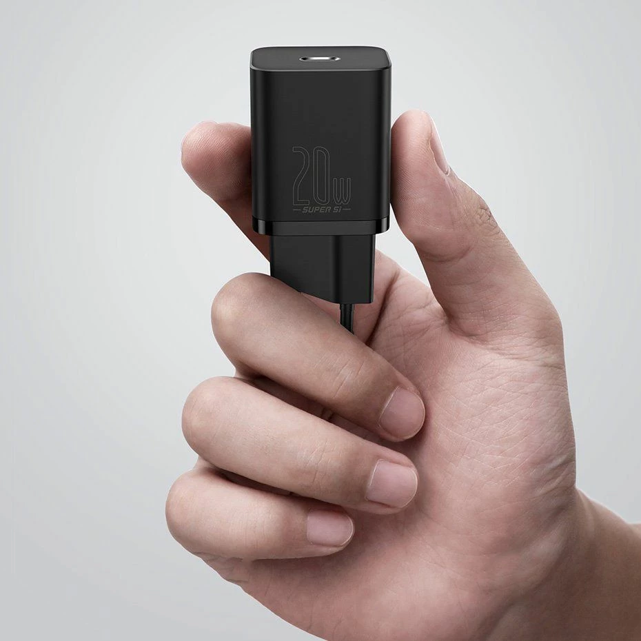 Karikues Baseus CCSUP-B01 20W 1x USB-C 3A, i zi