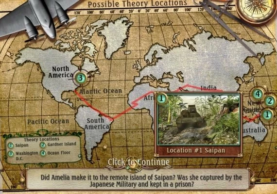 Unsolved Mystery Club: Amelia Earhart EN/DE Global