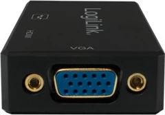 Adapter DisplayPort LogiLink CV0109, HDMI + VGA + DVI, 0.15m, i zi