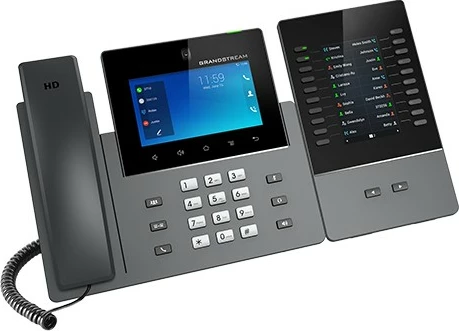 Telefon IP video Grandstream GXV3450, Gri