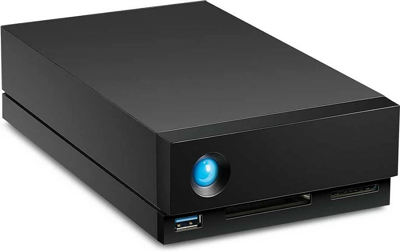 Hard disk i jashtëm LaCie 1big Dock, 8TB, Thunderbolt 3, 3.5" 7200RPM, i zi