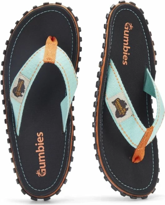 Papuqe unisex Gumbies Islander Tricolor, të zeza