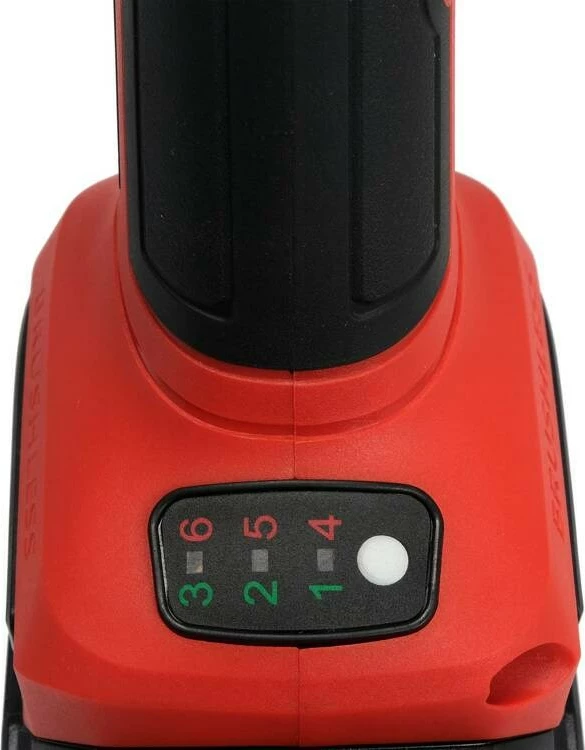 Mulli këndor YATO YT-828295, 18V, 4Ah, 2 bateri, 1.26 kg, Kuq