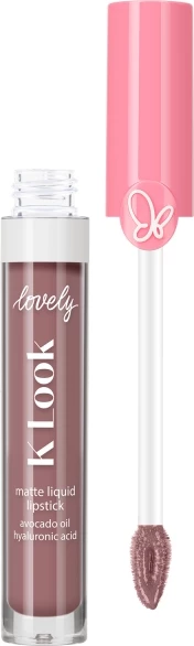 Buzëkuq i lëngshëm Lovely K Look Matte 03 për femra 6ml