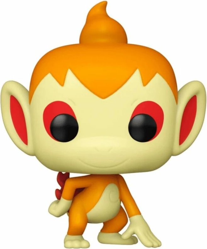 Figurinë koleksionuese Funko POP! Pokemon Chimchar (EMEA), vinil, portokalli/krem