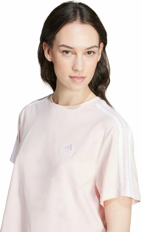 Maicë crop adidas femra, bezhë [Madhësia: M]