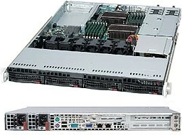 Kasë serveri Supermicro SuperChassis 815TQC-R706WB2, Rack, 750 W, 3.5", e zezë