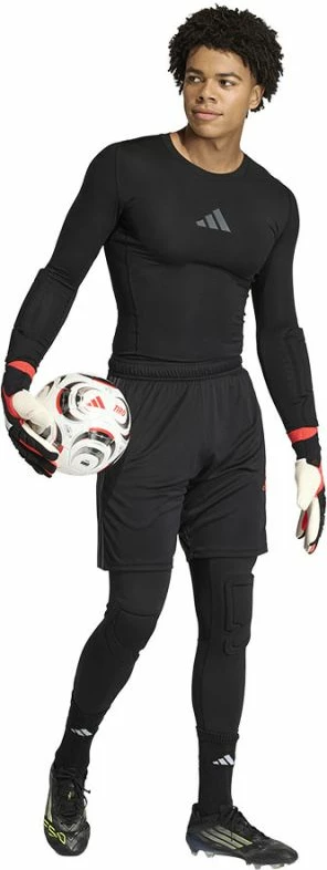 Fanellë portieri meshkuj adidas KA1677, e zezë