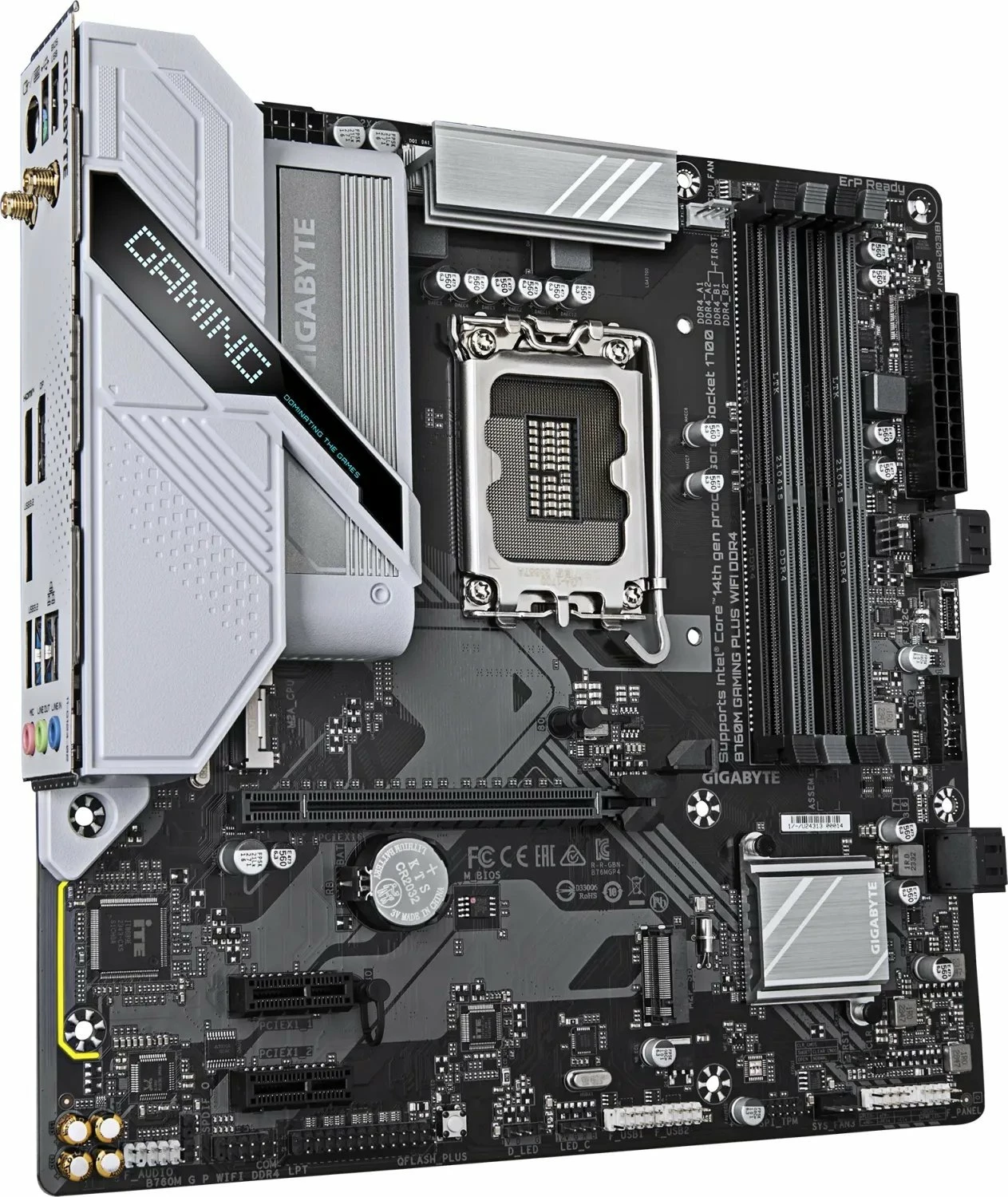 Pllakë amë Gigabyte B760M Gaming Plus WiFi DDR4, Micro-ATX, LGA1700