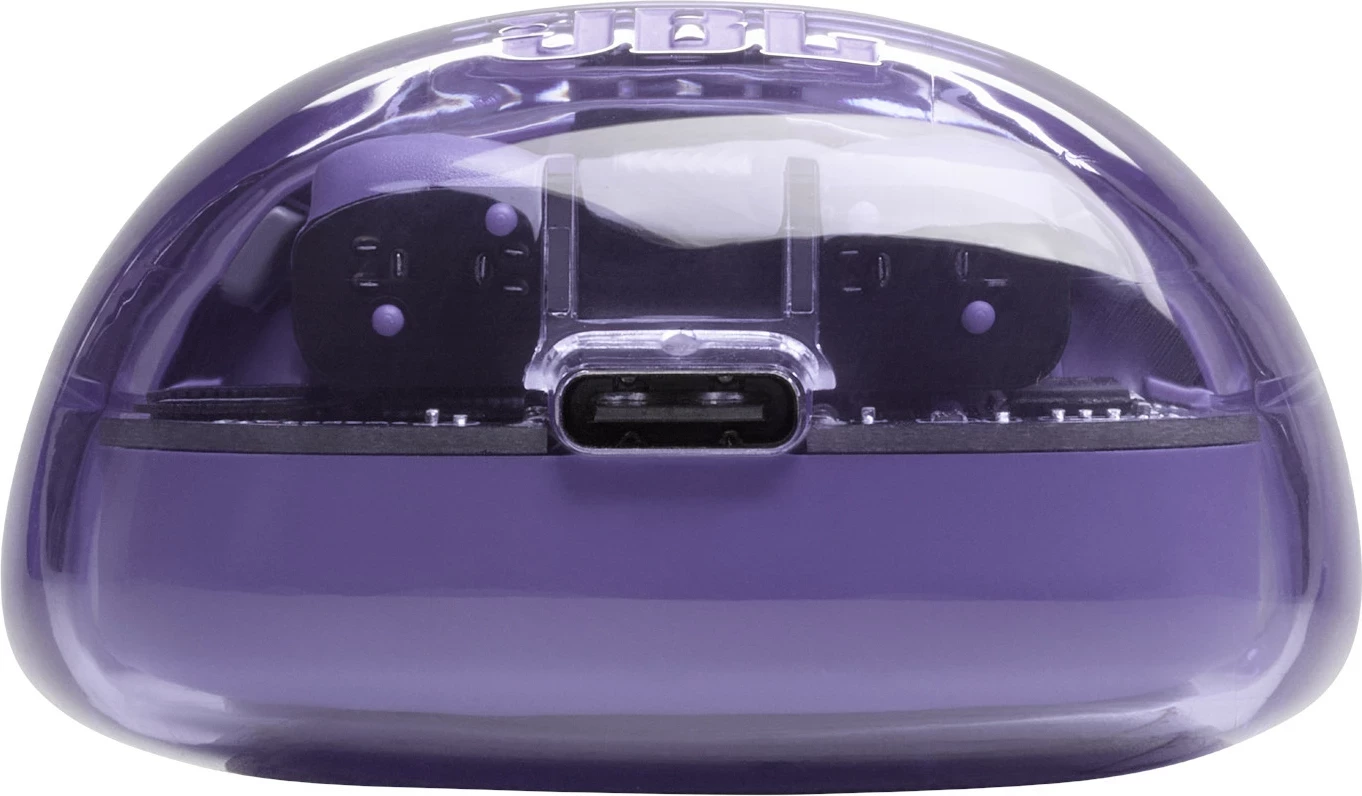 Kufje JBL Tune Flex 2, wireless in-ear, Adaptive Noise Cancelling, JBL Pure Bass & Spatial Sound, deri 48 orë bateri, Ghost Edition, Purple