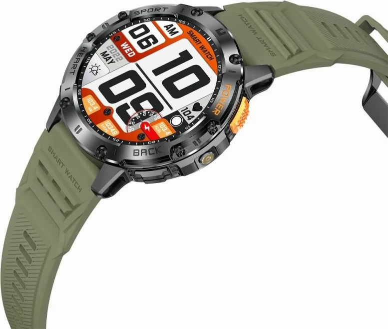 Smartwatch Gravity për të gjithë, e zezë